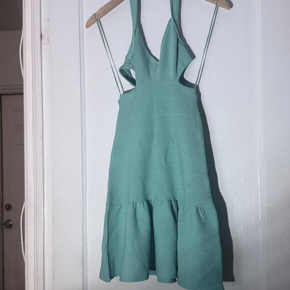 Guess Dresses & Skirts - GUESS Aqua Cut-Out Mini Dress 💦 (XS)